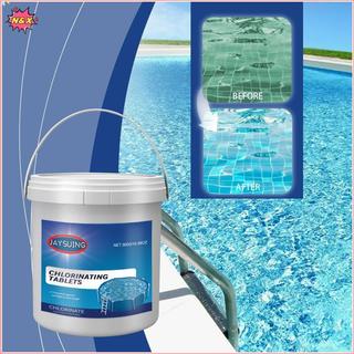 Viên làm sạch bể bơi N & X Máy lọc nước hòa tan nhanh đa chức năng Dễ sử dụng cho nước hồ bơi trong suốt.