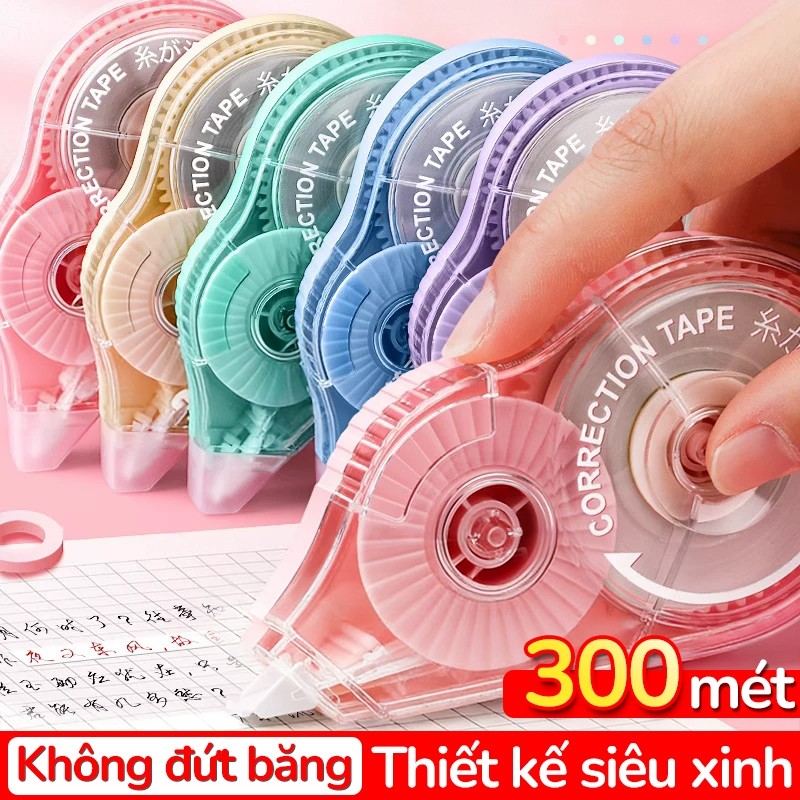 Bút Xóa Kéo Dụng Cụ Học Tập Tiêu Chuẩn, Tẩy Mực Mượt, 1 Hộp 5 Chiếc Cho Học Sinh