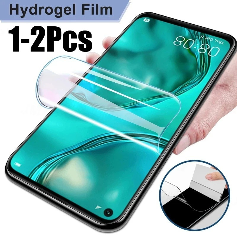 1-2 Chiếc Full Cover Chống Ánh Sáng Xanh Mềm Hydrogel Cho Honor Magic 2 3 4 5 Ultimate Pro Lite Plus Chống Rơi Chống Gián Điệp Riêng Tư Và Bảo Vệ Màn Hình HD Phim Mờ