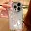 Mặt Nạ Hoa Anh Tú Cao Cấp 16 Ốp Lưng Iphone 17 Đính Đá Nhấp Nháy 14/13/11 Pro