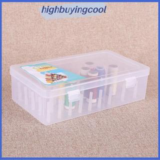 HCVN 42 Trục Chỉ May Hộp Trong Suốt Dây Kim Sắp Xếp Lưu Trữ Hộp Đựng HOT