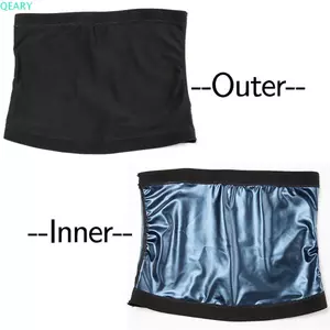 QEARY Đai Bụng Mồ Hôi Tông Đơ Thắt Lưng Thể Thao Bụng Định Hình Eo Huấn Luyện Corset