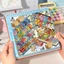 Nhãn dán phong cảnh tuyệt vời, 10 cảnh 33 tờ Nhãn dán PET, Cửa hàng cỡ lớn Cảnh cửa hàng làm đẹp Cửa hàng cảnh thu nhỏ Nhãn dán đồ chơi trẻ em