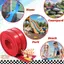 HFTOY 13 Ft Và 16 Ft Linh Hoạt Race Tra Dành Cho Trẻ Em, Đua Xe Ramp Tra Có Cốc Hút Và 4 Xe Đua Nhỏ ~