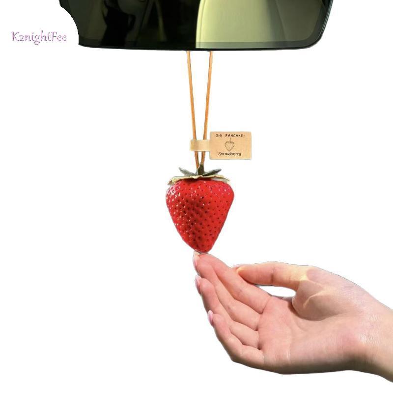 K2nightFee Dâu Móc Khóa Trái Cây Cho Bé Gái Vòng Chìa Khóa Ô Tô Thực Tế Đa Năng Túi Mặt Dây Chuyền Quà Tặng Nhỏ Để Sử Dụng Hàng Ngày VN