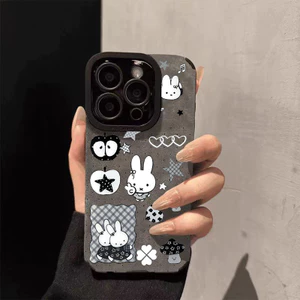 Miffy thỏ thỏ ạt hìcPhù hợp với vỏ điện thoại dt lột iPhone 17 Pro