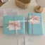 Nhỏ Tươi Ice Blue Sydney Giấy Ruy Băng Thiệp Chúc Mừng Gói Chất Liệu Cao Cấp Ngày Lễ Quà Tặng Ban Đầu Giấy Gói 0331