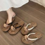 GC1 2026 Mới Dễ Thương Ngọt Ngào Hoạt Hình Flip Flops Thời Trang Ngón Chân Bài Sandal Dép Ngoài Trời Thường Ngày GC1