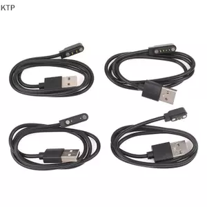 Đồng hồ thông minh thông dụng dây sạc cáp sạc từ tính 2 Pin 4 Pin cho đồng hồ thông minh Cáp sạc 7.62mm 2.54mm 4mm