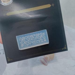 [hatheaven] 1 Khuôn Khắc Móng Tay Silicon 3D Chữ Cái Tiếng Anh Khuôn Dập Thiết Kế Gel Stencils DIY Dụng Cụ Phụ Kiện Làm Móng Tay Đẹp