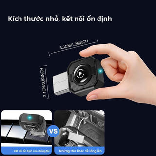 Carplay không dây android auto box carplay box adapter carplay không dây bộ chuyển đổi carplay android auto ô tô, hỗ trợ