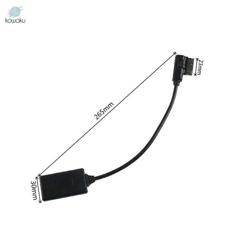Cáp âm thanh ô tô Cáp AUX giao diện MMI hiệu suất ổn định chắc chắn cho Mercedes
