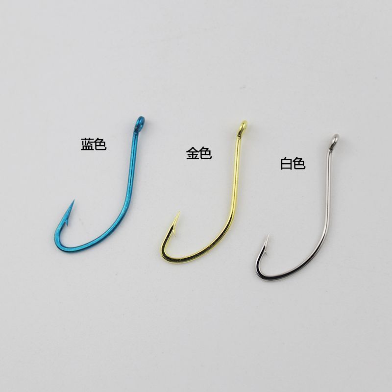 Mồi câu cá Guanfu Akita hình cáo, thiết kế có gai và lỗ, dây cầm dài, màu trắng với dải đỏ nổi bật