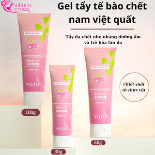 Tẩy tế bào chết việt quất, tẩy da chết nhẹ nhàng, dưỡng ẩm và trẻ hóa làn da