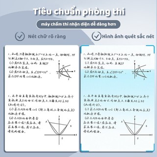Bút gel bấm đen thông minh - Set 10 bút ngòi 0.5mm chất lượng, kiểu dáng gọn nhẹ phù hợp cho mọi học sinh