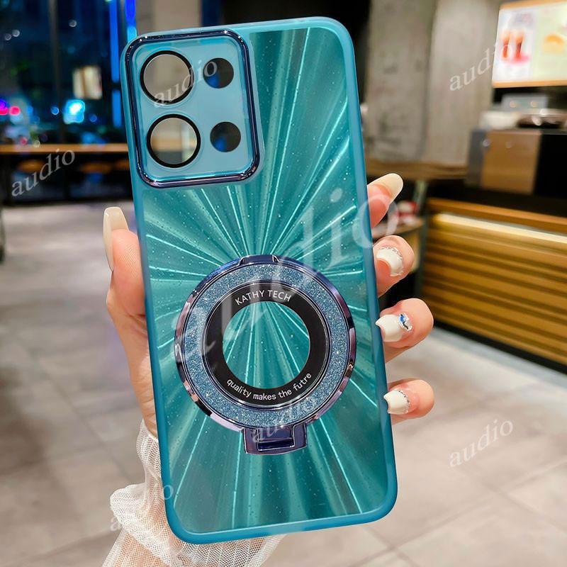Vivo Y31d 4G Sang Trọng Gradient Bling Long Lanh Giá Đỡ Nhẫn Dành Cho Vivo Y31d y31d VivoY31d vivoY31d 4G 2026 Với Full Ống Kính Máy Ảnh Phim Bảo Vệ Lấp Lánh Bling Giá Đỡ Từ Tính