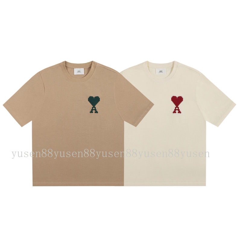 Áo thun cổ tròn ngắn tay phong cách mới, chất liệu cotton nguyên chất