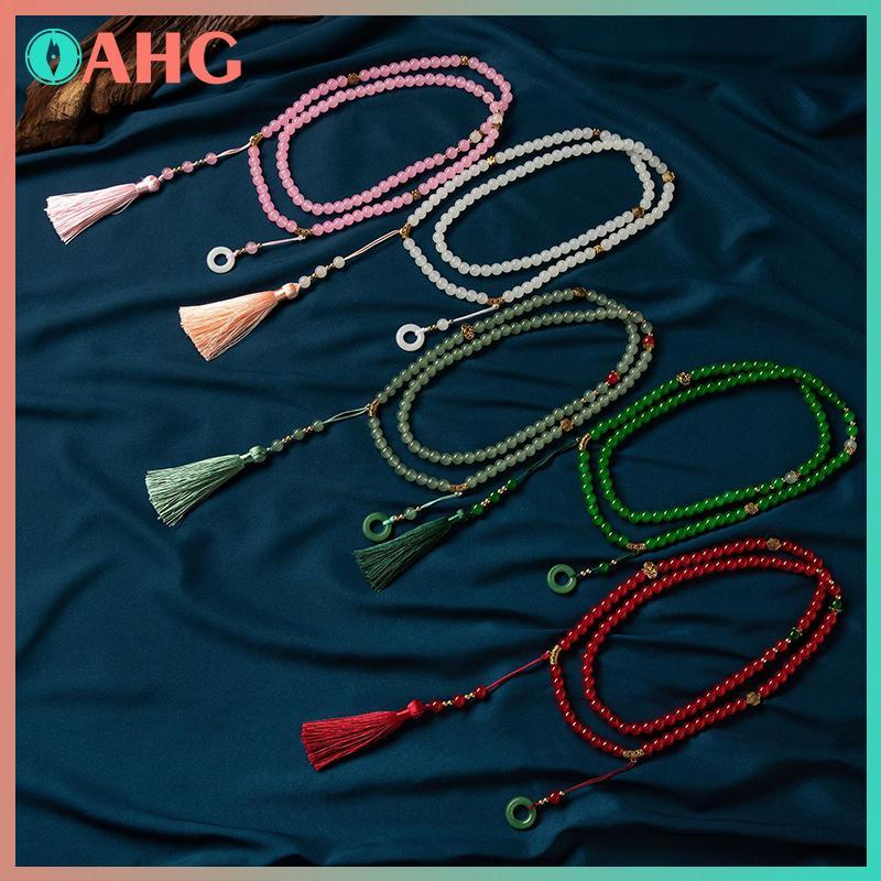 Chocker Phật Giáo Hạt Xanh - Phong Cách Trung Quốc, Quà Tặng Sang Trọng