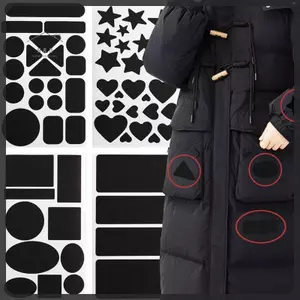RO > Miếng dán sửa chữa vải tự dính đa năng (2 miếng) – -Cut Fix For Down Jaets & Coats Mới