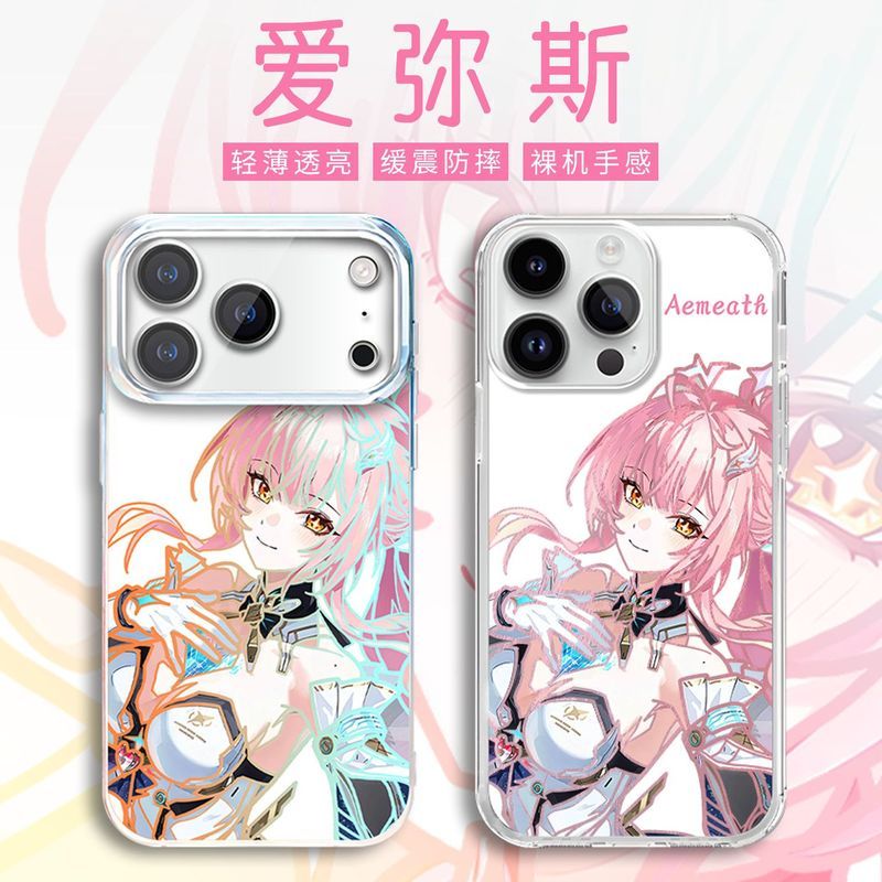 Ốp điện thoại Wuthering Waves / Aemeath / Aemeath iPhone Vivo Naruto Xiaomi 15 Mecha Girl OPPO / vdcss