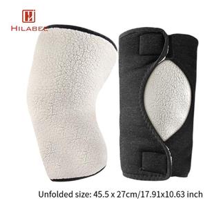 Băng Knee Warmer Mùa Đông Lót Lông Cừu Dày, Ấm Áp Cho Đầu Gối Và Tay Chân