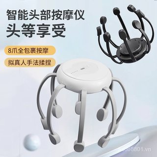 Juxin Đầu Máy Mát Xa Sạc Điện Bạch Tuộc Đầu Máy Mát Xa Trị Liệu Đầu Giải Nén Châm Cứu Điểm Linh Hồn Extractor AVIQ