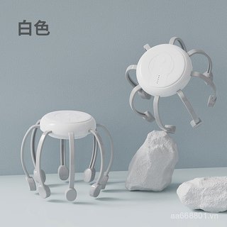 Juxin Đầu Máy Mát Xa Sạc Điện Bạch Tuộc Đầu Máy Mát Xa Trị Liệu Đầu Giải Nén Châm Cứu Điểm Linh Hồn Extractor AVIQ