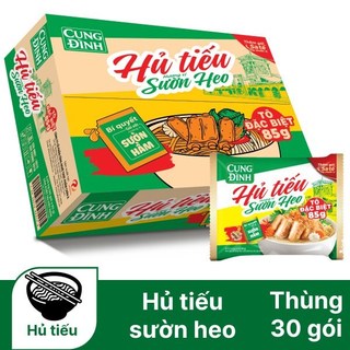 Thùng 30 gói hủ tiếu sườn heo Cung Đình 85g ở Nhân Phúc Khanh