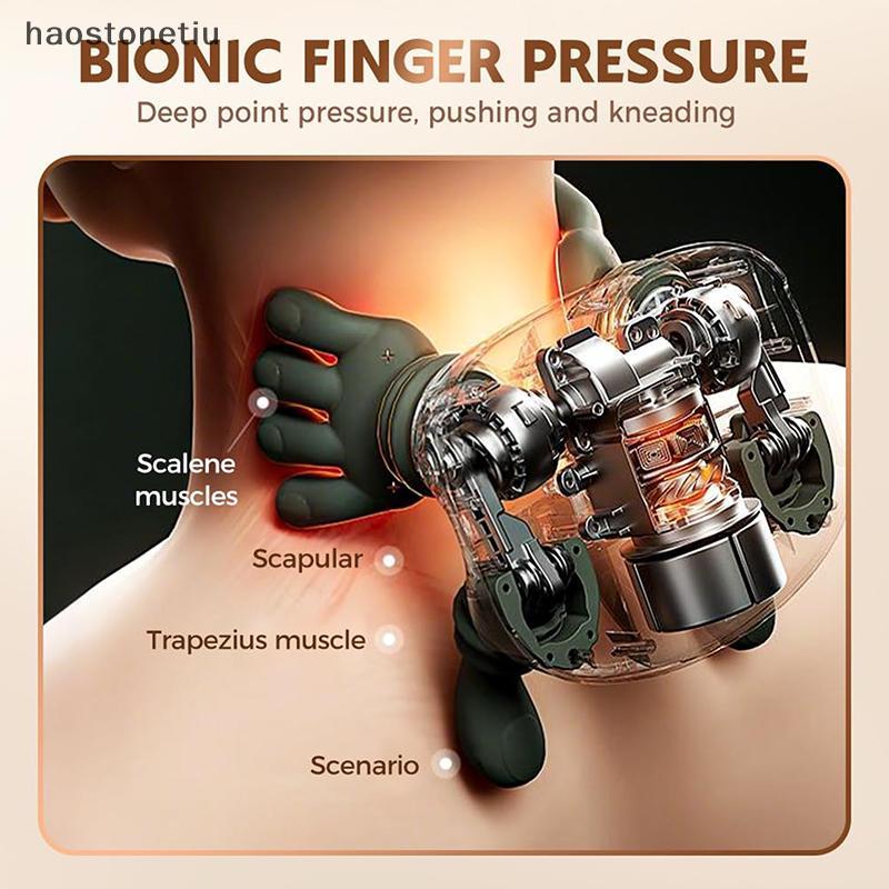 NS Ne Máy Mát Xa Với Bàn Tay Thật Mô Phỏng Không Dây Di Động Ne Và Ba Máy Mát Xa Nhào 4D Thiết Kế Massage Để Giảm Đau Và Thư Giãn Cơ Bắp Quà Tặng Nam Nữ Quà Tặng Giáng Sinh NS