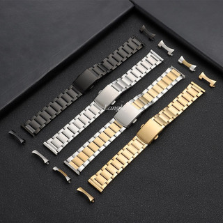 18 / 20 / 22 / 24mm Dây đeo đồng hồ bằng thép không gỉ nguyên khối bằng thép không gỉ có khóa gấp Khóa thay thế đa năng cho nam nữ cho SEIKO Diver Vàng đen Bạc