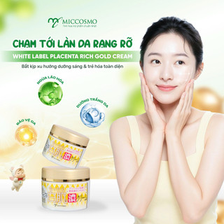 Kem Dưỡng Ẩm Sáng Mịn Da Miccosmo White Label Placenta Rich Gold Cream 60g