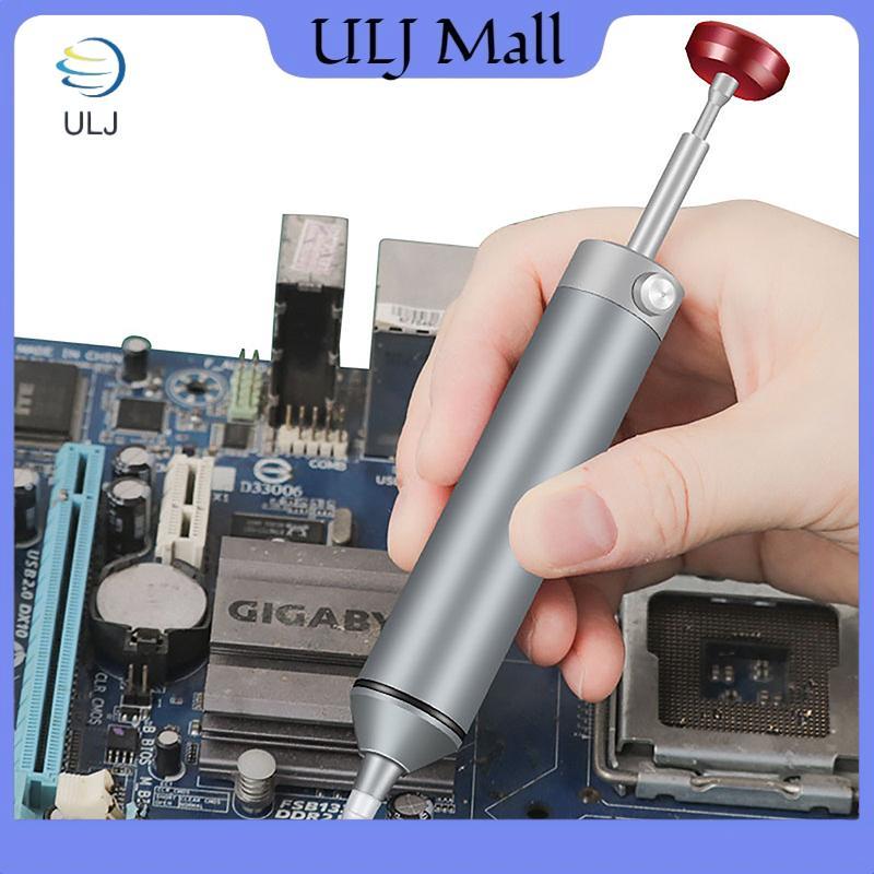 ULJ 1 Hợp Kim Nhôm Mạnh Mẽ Desoldering Pump Pier Hút Thiếc Hàn Bút Loại Bỏ Chân Không Hàn Sắt Hàn Dụng Cụ Sửa Chữa.