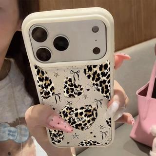 Leopard Rhapsody cho trường hợp iPhone 16promax iPhone 15 mới 14 dễ thương 1312 lỗ lớn