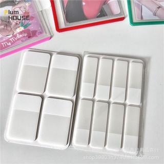 PlumHOUSE 80 / 160Pages Frosted Simple Pure White Index Stiers Nhãn trong suốt Stiers DIY Stiy Notes Đồ dùng học tập văn phòng VN