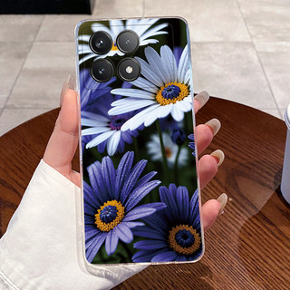 Ốp Lưng Cho Redmi K70 / K70pro / K70E / Poco F6 Pro Thẩm Mỹ Sang Trọng Dễ Thương Thoáng Mát Bé Trai Bé Gái Ốp Điện Thoại Silicon Mềm Trong Suốt