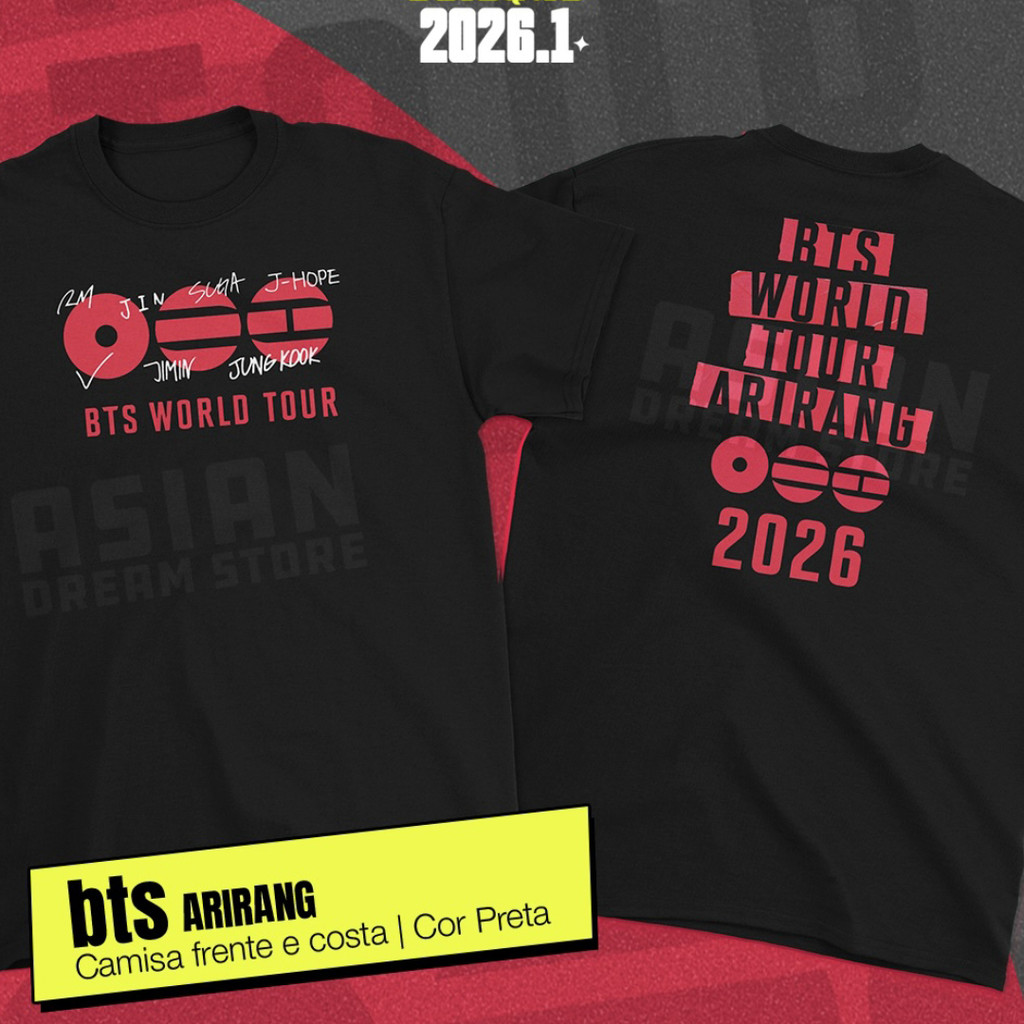 Áo Thun GN BTS Comeback Album Arirang - Quà Tặng Người Hâm Mộ