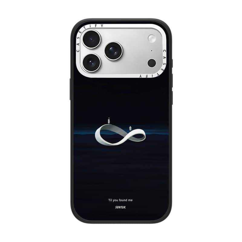 CASECASE X Til bạn tìm thấy tôi Ốp lưng máy ảnh màu trắng Phiên bản vòng màu đen mờ cứng hút từ tính Vỏ tác động cho Apple IPhone 13 14 15 16 17 Pro Max Air Plus có hộp