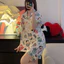Bộ Đồ Ngủ Crayon Shin-Chan Áo Cardigan Nữ Hoạt Hình Dễ Thương Quần Short Tay Ngắn Hai Mảnh Loungewear Có Thể Mặc Bên Ngoài