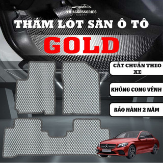 Thảm lót sàn ô tô Mercedes-Benz C300 TH Accessories cắt chuẩn form xe dễ dàng vệ sinh không ẩm mốc (full bộ có cốp)