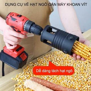 Máy Tách Hạt Ngô Tự Động | 2in1 bóc vỏ & tách hạt điện gia đình | Trợ thủ nông nghiệp đắc lực