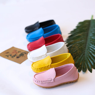 Mùa Xuân Thu 2026 Bán Chạy Trẻ Em Macaron Màu Mềm Giày Đậu Hà Lan Bé Trai Bé Gái Giày Phù Hợp Với Tất Cả Trận Đấu Cho Bé