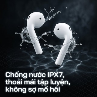 Tai Nghe không dây TWS AA2 Bluetooth V5.3 Âm Thanh HIFI, Thiết Kế Nhỏ Gọn, Kết Nối Ổn Định Từ 15-25m