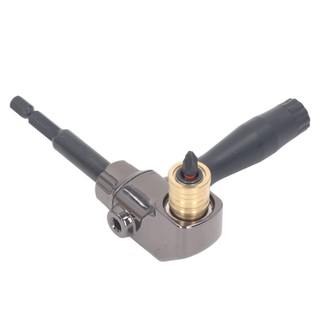 Bộ chuyển đổi máy khoan 90 độ ESSENCEH, Tay cầm ABS có thể tháo rời 1 / 4 "Hex Shank Phụ kiện khoan góc phải, Thay đổi nhanh chóng Tua vít tác động tự khóa Mở rộng góc khoan