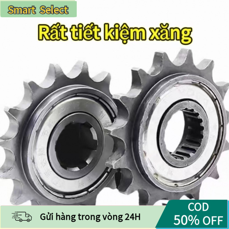 【COD】Bánh xe tiết kiệm nhiên liệu xe máy 15T chất lượng cao cho bộ truyền động xích, vận hành êm ái và tiết kiệm.