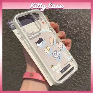 Ốp lưng 2 trong 1 viền rời cho iPhone 17/16/15/14/13/12/11 Pro Max Plus chất liệu TPU mềm mại, nhiều màu sắc hoạt hình