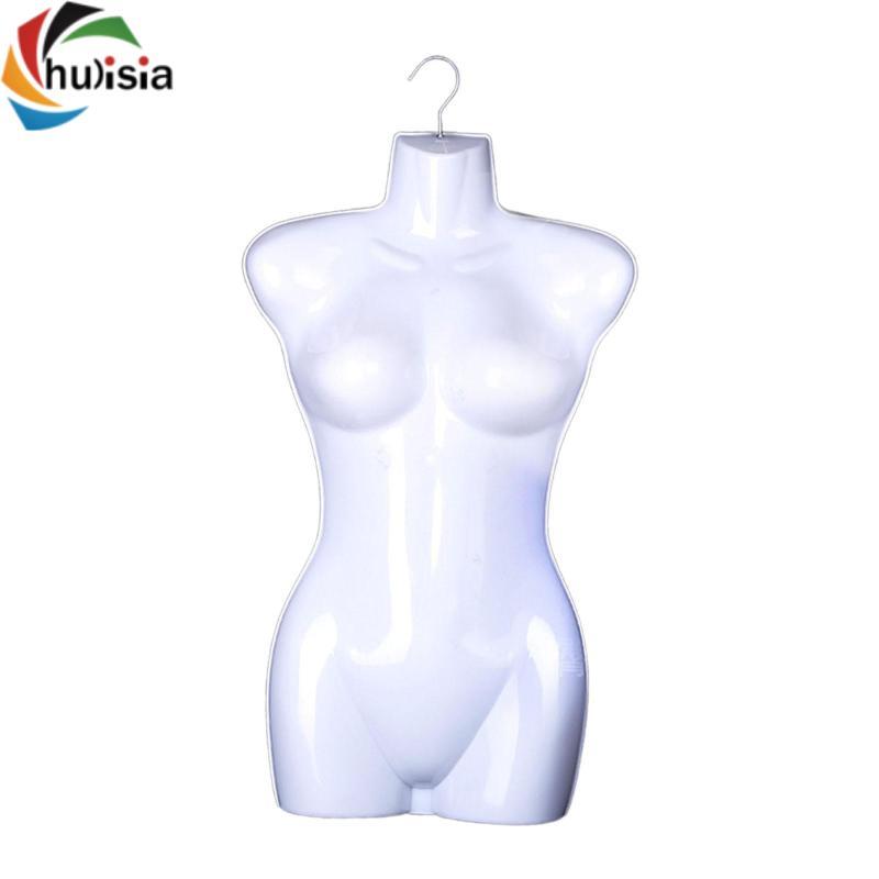Chalisia Treo Ma-nơ-canh Cơ Thể Nữ Torso Mẫu Chống Đỡ, Móc Treo Ma-nơ-canh Hiển Thị Trang Phục, Bộ Đồ Ngủ, Trang Trọng, Quần Áo Bơi