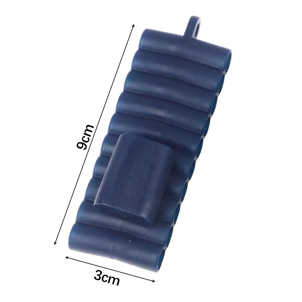 NOTE1 1 Cái Giá đỡ mũi tuốc nơ vít, Dụng cụ sắp xếp cao su mềm 22 lỗ, Đầu tuốc nơ vít bền 1 / 4 Inch Đầu khoan lục giác Dụng cụ điện