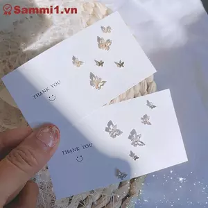 ZK 6 Bông Tai Zircon Bướm Pha Lê Đơn Giản Cho Nữ Tiệc Cưới VN