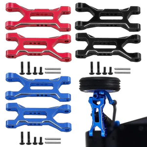 Cánh tay điều khiển phía trước bằng nhôm cho xe RC Buggy Losi 1 / 24 Micro-B và 1 / 28 Micro-T 2WD - Các bộ phận nâng cấp nhẹ