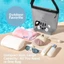 Túi đựng đồ chống nước EBINLANDS, Túi trang điểm trong suốt PVC chống thấm nước, Túi bơi tập thể dục đeo chéo dung tích lớn Quần áo tập thể dục